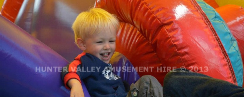 Harry enjoying our latest adventure - Kidz Gym