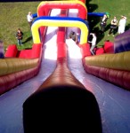 Cliffhanger - our monster slide