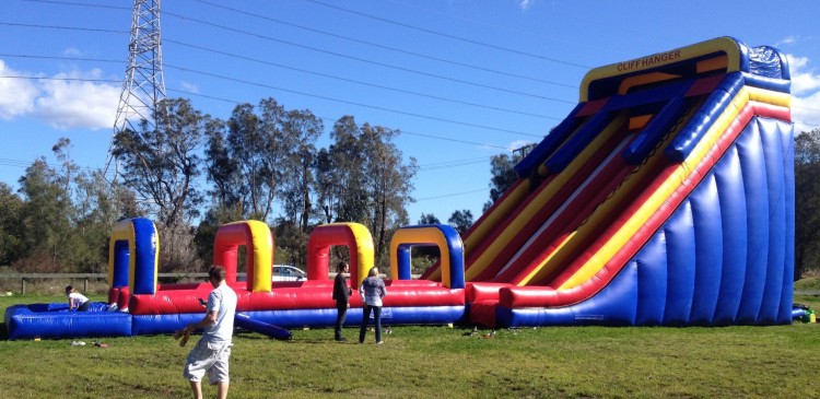 Cliffhanger - our monster slide