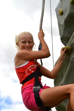 Rock Wall Climb & 3 way Bungee Trampoline